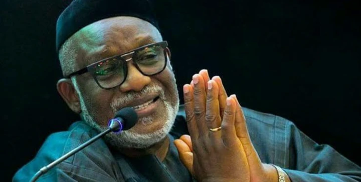 BREAKING NEWS: Akeredolu clears air on returning to Germany for further treatment