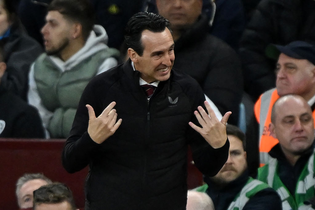 Villa one win off top of Premier League but they’re not contenders, says Emery