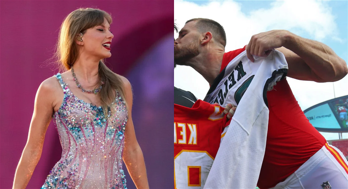 $740M Taylor Swift Flaunts Red Jacket Gifted By Rumored-Love Interest Travis Kelce For Her Second Arrowhead Appearance in Three Weeks