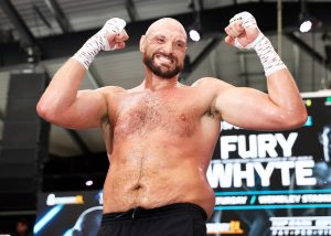 Tyson Fury vs Francis Ngannou media workout