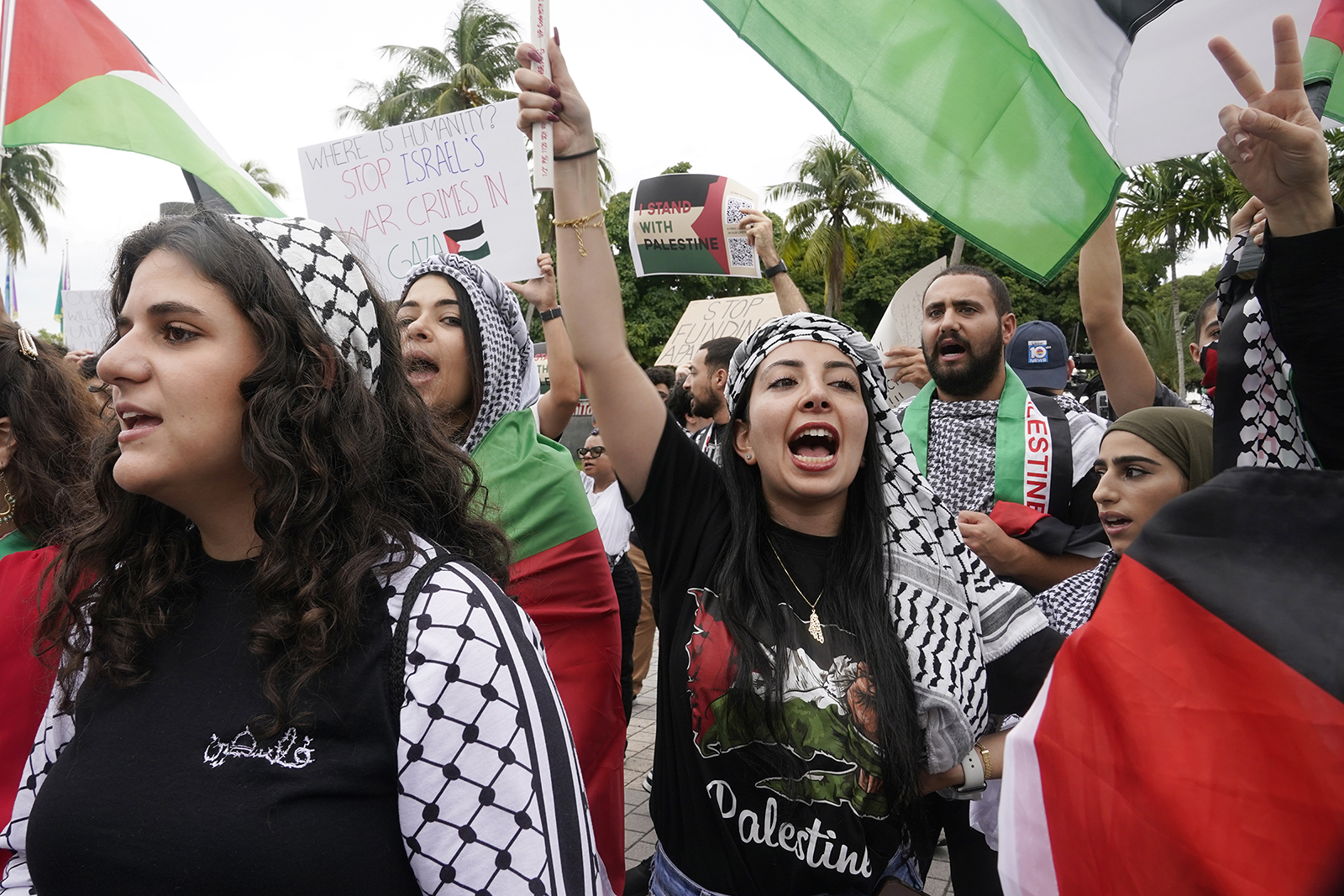 Palestinian Americans rally, pray and organize amid crisis in Gaza