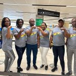 Ghana arm wrestling team in Saudi Arabia for 2023 World Combat Games