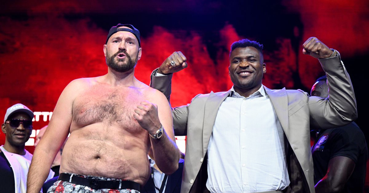 Tyson Fury unhappy Oleksandr Usyk bout announced before Francis Ngannou fight: ‘That’s how people get knocked out’