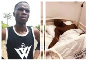 Man Who Attempt To Break Guinness Record With 5-Day Marathon Trekking From Lagos To Port Harcourt Lands In Hospital