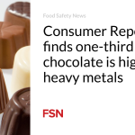 Consumer Reports finds one-third of chocolate is high in heavy metals