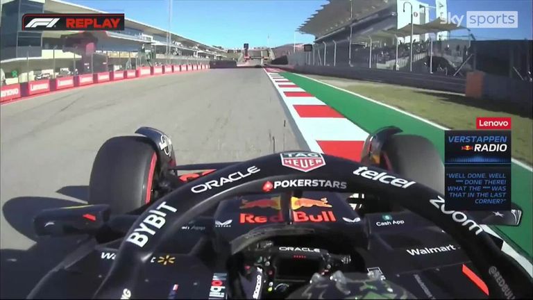 ‘What was that on the last corner?!’ | Max Verstappen fumes at Sergio Perez in Q3 | Video | Watch TV Show | Sky Sports