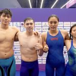 HK swimmers win silver in mixed freestyle relay