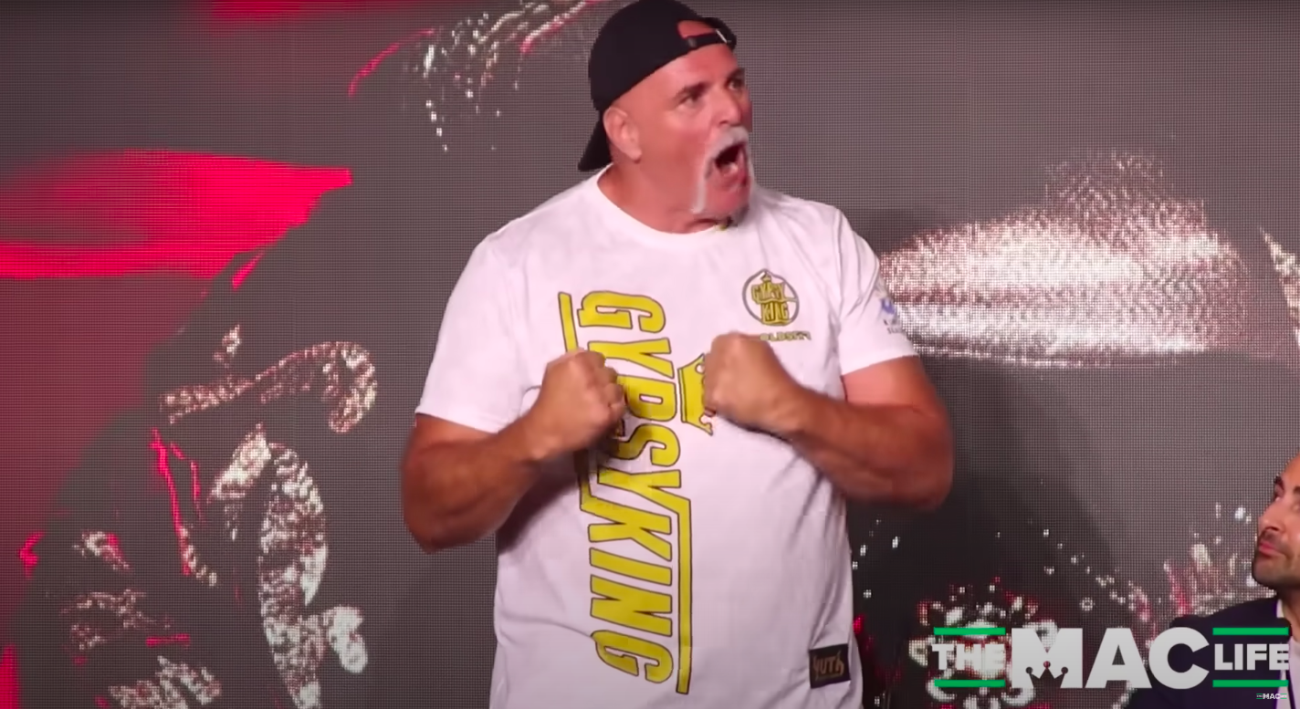 Watch: John Fury challenges Mike Tyson in chaotic press conference