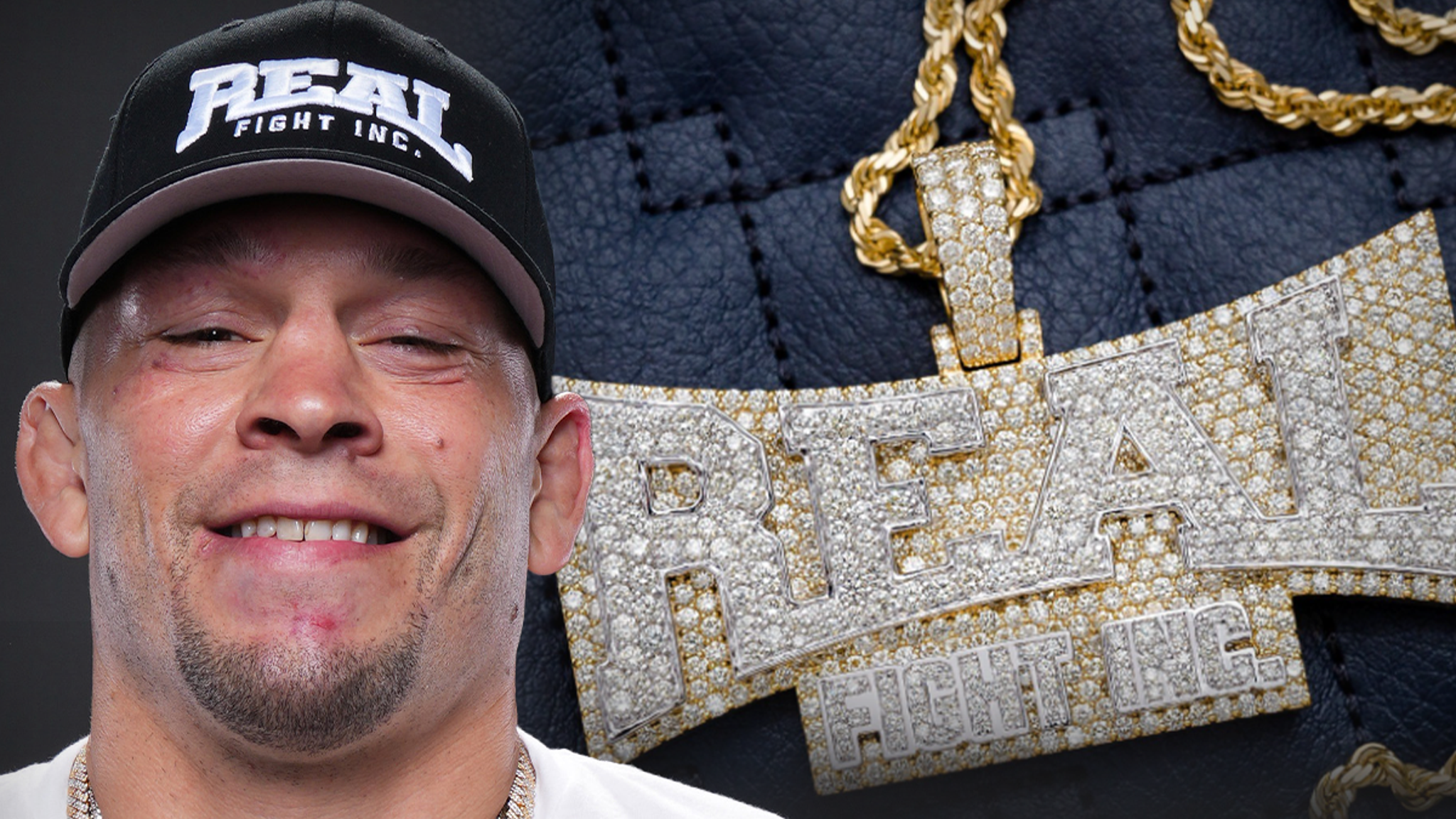 Nate Diaz Gifts His Fighters Iced-Out Pendants, Welcome To The Crew!