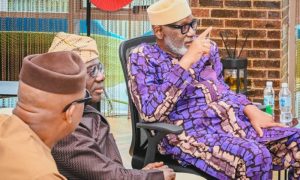 Four Southwest Governors Visit Akeredolu In Oyo