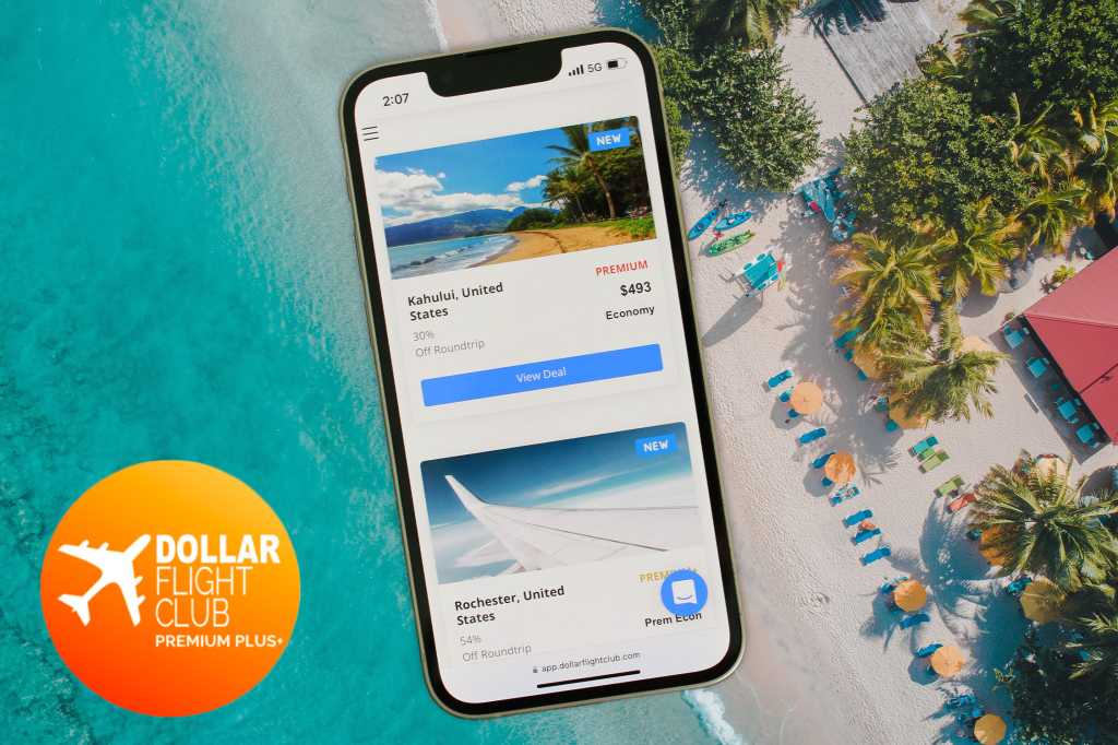 Save on holiday travel by joining Dollar Flight Club Premium Plus for only $79.97