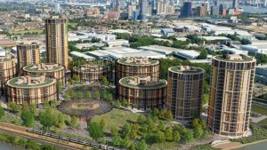 Plan submitted for 2,100-home east London gasworks scheme