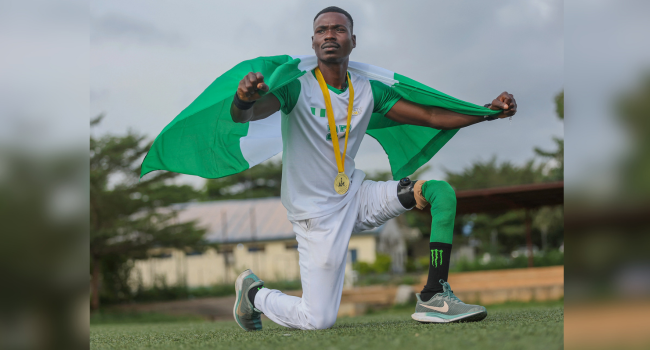 27-year-old Nigerian, Azuegbulam wins Gold at Invictus games