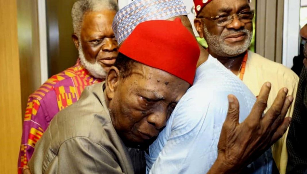 BREAKING: Former Ohanaeze Secretary General, Prof Ben Nwabueze, is dead