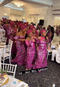 These 66 #AsoEbiBella Ladies Served Beauty and Style With Their Dance Entrance!