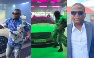 Londie London’s ex, Hlubi Nkosi celebrates buying a Bentley (Video)