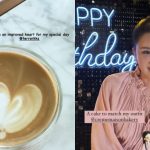 Personalised cake and latte art: Jamie Chua has ‘small and simple’ 50th birthday celebrations, Lifestyle News