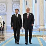 Macron in Central Asia to boost France’s profile in a region dominated by Russia, China