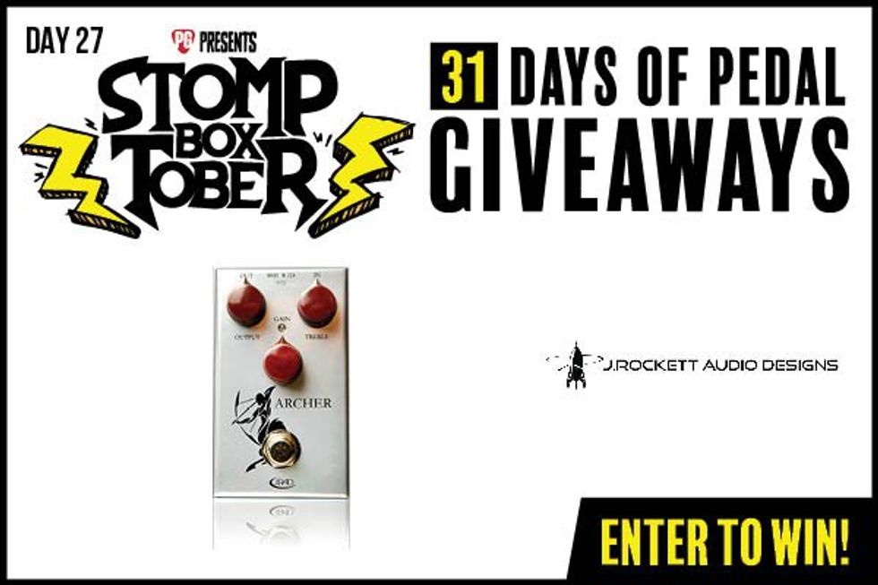 Stompboxtober 2023 Day #27 –  J. Rockett Audio