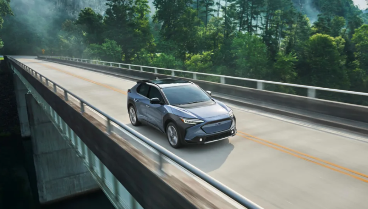 Subaru EVs will support Tesla’s NACS chargers starting in 2025