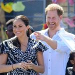 Prince Harry and Meghan Markle take Prince Archie and Princess Lilibet trick or treating