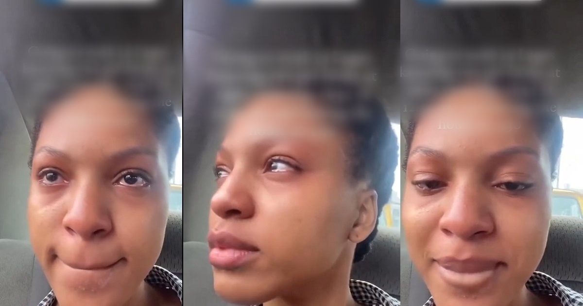 “Lagos is not for the weak” – Reactions trail video of lady crying over how stressful Lagos is