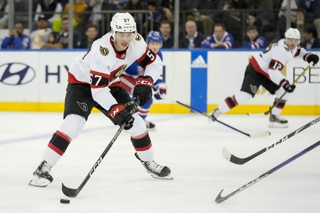 Ottawa Senators forward Shane Pinto suspended 41 games by NHL for gambling