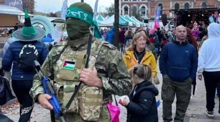 Hamas Halloween costume causes stir in Northern Ireland as war rages in Gaza