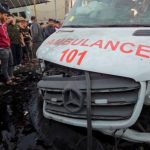 Israel strikes ambulance in Gaza City, many reported killed