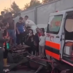 Israel Attacks Ambulance Convoy and Hospital Gate, Killing and Injuring Many Palestinians