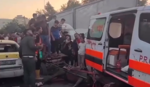 Israel Attacks Ambulance Convoy and Hospital Gate, Killing and Injuring Many Palestinians