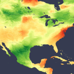 US East Coast hits irradiance highs as Texas, Mexico low due to weak jet stream