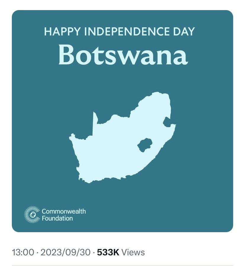 News24 | Commonwealth Foundation apologises to Botswana, SA for Independence Day message blunder