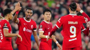 Liverpool 5-1 Toulouse: Ryan Gravenberch stars as Reds move step closer to Europa League knockout phase | Football News | Sky Sports