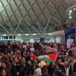 Watch: Two arrested at banned Gaza sit-in protest at King’s Cross station