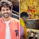 Kartik Aaryan visits Dagdusheth Halwai Ganesh temple in Pune; see photos