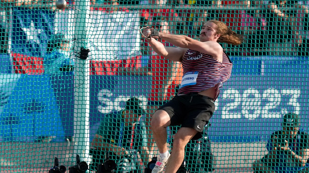 Canada’s Ethan Katzberg strikes gold in hammer throw at Pan Am Games