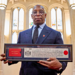 Ex-Arsenal player Ian Wright handed top award in London ceremony