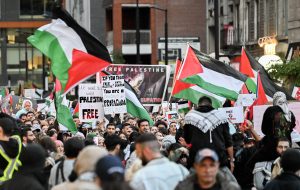 Thousands in Montreal rally for Gaza ceasefire, Canadians to leave ‘in coming days’