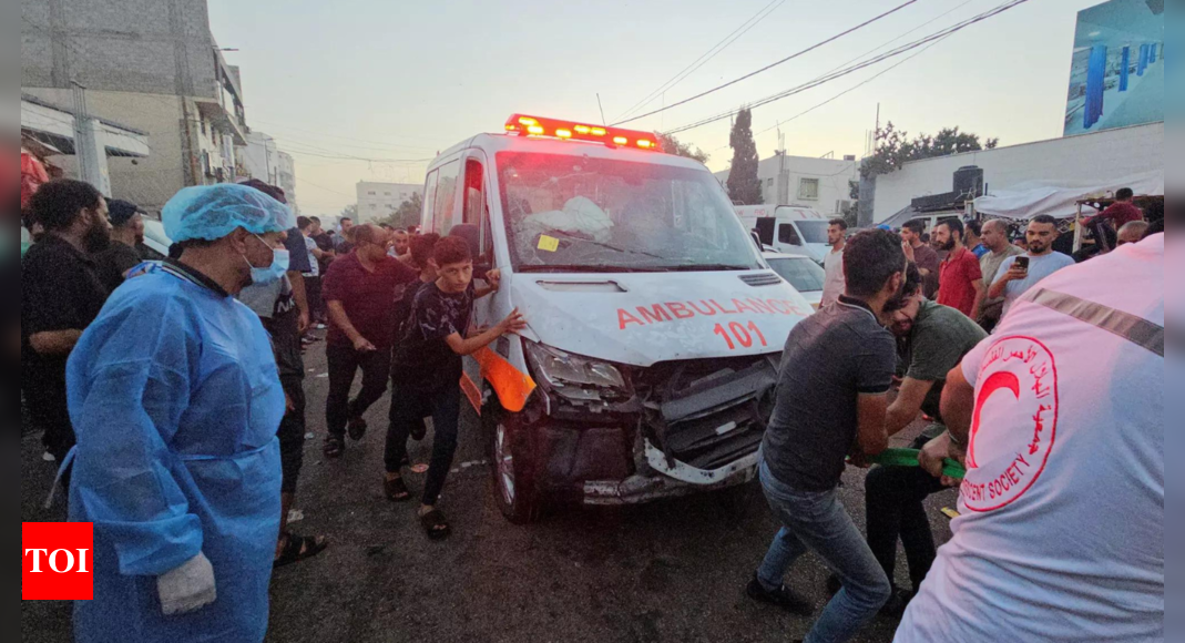 Palestinian Red Crescent condemns Israeli strike on Gaza ambulance convoy