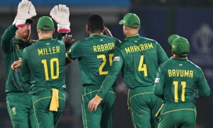 Markram stars as record-setting South Africa defeat Sri Lanka in World Cup clash