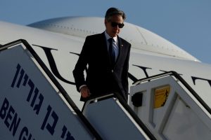 Blinken visits West Bank to meet Palestinian leader Abbas as Gaza war rages