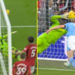 Manchester United fans in awe at Andre Onana after point-blank save to deny Erling Haaland but his luck runs out