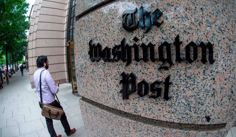 The Washington Post Turns Over Its Homepage to Hamas