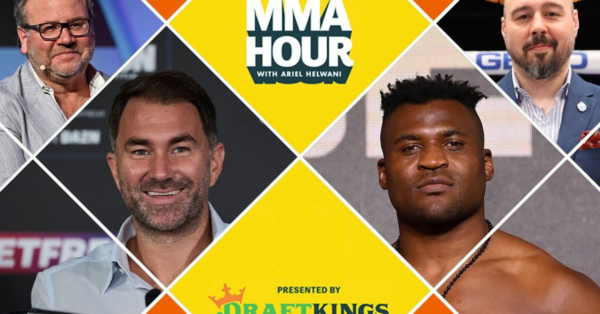 Watch The MMA Hour with Ngannou, Hearn, Hardy, and Davis now