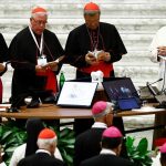 Pope Francis calls on synod to set aside politics