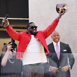 NYC Mayor Eric Adams Gives Diddy a Key to the City During Ceremony in Times Square