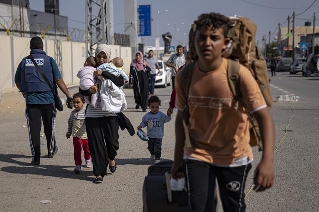 Canadians stuck in Gaza tentatively set to leave as early as Tuesday