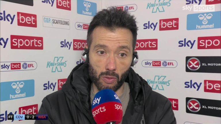 Carlos Corberan pleased with resilience in Coventry win | Video | Watch TV Show | Sky Sports