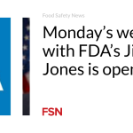 Monday’s webinar with FDA’s Jim Jones is open to all